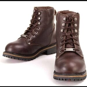 Gorgeous NIB Milwaukee Moto Combat Boots Size 10W 8M